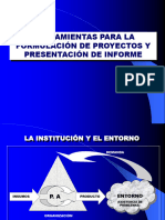 Curso Formulación de Proyectos