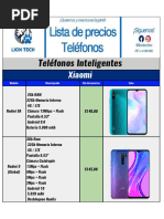 (Lion Tech) Teléfonos