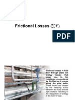 Frictional Losses