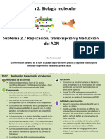 2 - 7 - Replicación - Transcripción y Traducción Del ADN