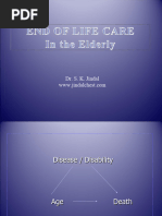 End of Life Care in The Elderly