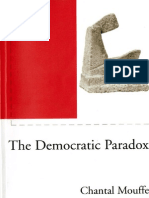 Chantal Mouffe - The Democratic Paradox