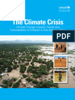 UNICEF The Climate Crisis 2020