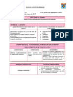 Impacto Ambiental Sesion de Aprendizaje