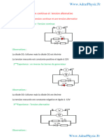 Cours 1 - Courant Alternatif