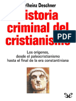 Historia Criminal Del Cristianismo. Los Origenes (I)