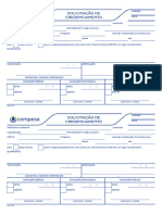 Novo Solicitação de Credenciamento