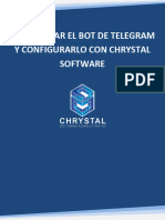 Manual Configuración Telegram - Chrystal