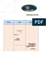 Jornada de Socialización de Proyecto Académico Comunitario-Sistema Integrado Territorial (Pac Sit) Del Pfg. en Psicología 2024-I