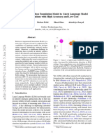 Luna: An Evaluation Foundation Model To Catch Language Model Hallucinations With High Accuracy and Low Cost