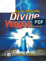 MOYENS DE PROVOQUER LA VENGEANCE DIVINE - D K Olukoya