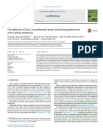 The Behavior of Silica in Geothermal Brine From Dieng Geothermal Power Plant, Indonesia