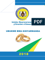 Ubukwe Bwa Kinyarwanda