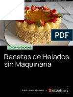 Recetario Recetas de Helados Sin Maquinaria 2