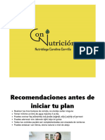 Plan de Alimentacion Christian