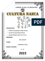 Cultura Nazca - 5to