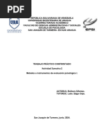 Métodos e Instrumentos de Evaluación Psicológica I BARBARASIFONTESBARBARASIFONTES28674252 ACTIVIDAD SUMATIVA 2