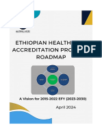 Healthcare Accreditation Roadmap April 2024.