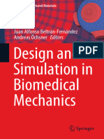 Design and Simulation in Biomedical Mechanics 2021