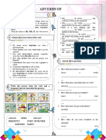 Axercises About Adverbs of Frequency