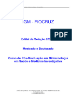 Edital Mestrado e Doutorado 2023.2 PGBSMI