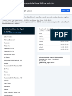 Los Olivos - San Miguel: Horario y Mapa de La Línea IO38 de Autobús