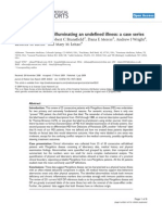 Morgellons Disease, Illuminating An Undefined Illness: A Case Series