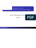 (Fluide1) Chapitre 0 Outils Mathematiques I