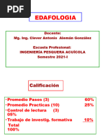 1EDAFOLOGÍA - Primera Semana