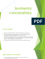 Movimento Funcionalista