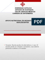 4 Apoyo Nutricional en Niños y Adolescentes