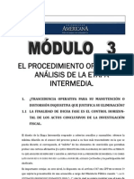 El Procedimiento Ordinario. Análisis de La Etapa Intermedia.