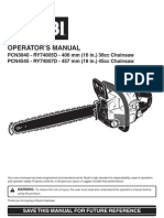 Ryobi PCN4545 45cc Manual