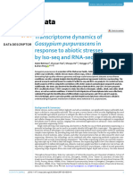 Transcriptome Dynamics of Response To Abiotic Stresses by Iso-Seq and Rna-Seq Data