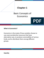 Basic Concepts of Economics