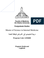 Master of Internal Medicine Logbook1