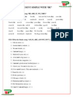 Present Simple With "Be" 1 - Key Answers