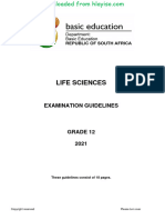 Life Sciences GR 12 Exam Guidelines 2021 Eng