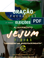 JEJUM 7 Dias - CHAMADOS AO ARREPENDIMENTO