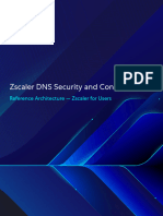 Zscaler DNS Security and Control Reference Architecture