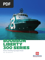 Bourbon Liberty 300 Series: Anchor Handling Tug Supply Vessel