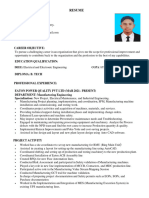 Aravindan Resume