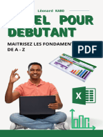 Excel Pour Debutant Maitrisez Les Fondamentaux de A - Z (Kabo, Léonard) @le Chat