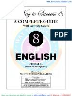 8th English Term-1 - WAY To SUCCESS - COMPLETE GUIDE by WTS Teachers Team-Watermarked