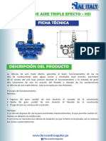 Ficha Técnica Válvula de Aire Triple Efecto