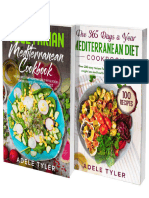 The Complete Mediterranean Cookbook - 2 Books in 1 - 150 Recipes For Healthy Vegetarian Diet and Dishes