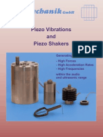 15 Piezo Vibrations Shakers