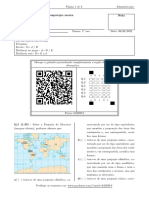 Prova Global Geo 1° ADM 2° Bim