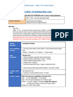 Belly Fat Challenge-Meal-Plan