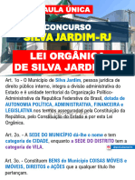 Lei Organica de Silva Jardim RJ